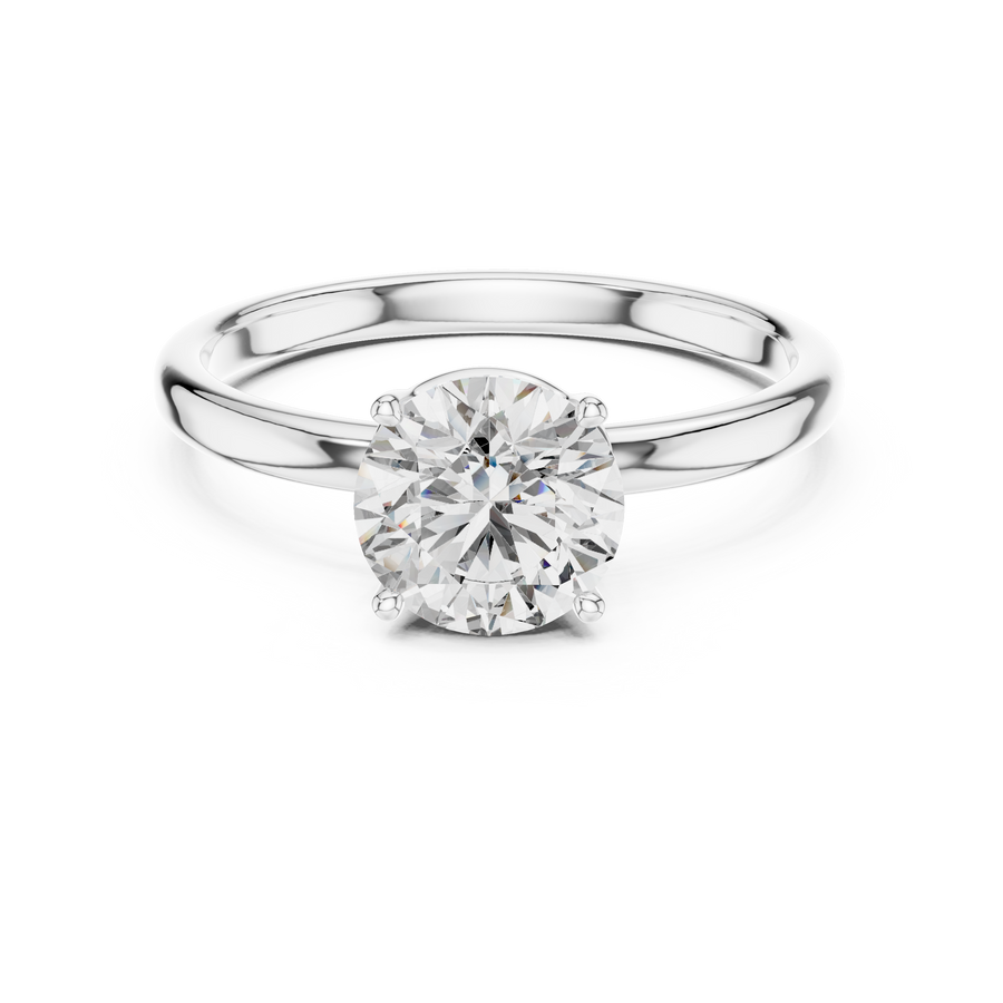 Lysandra 6.5 mm Diamond Ring
