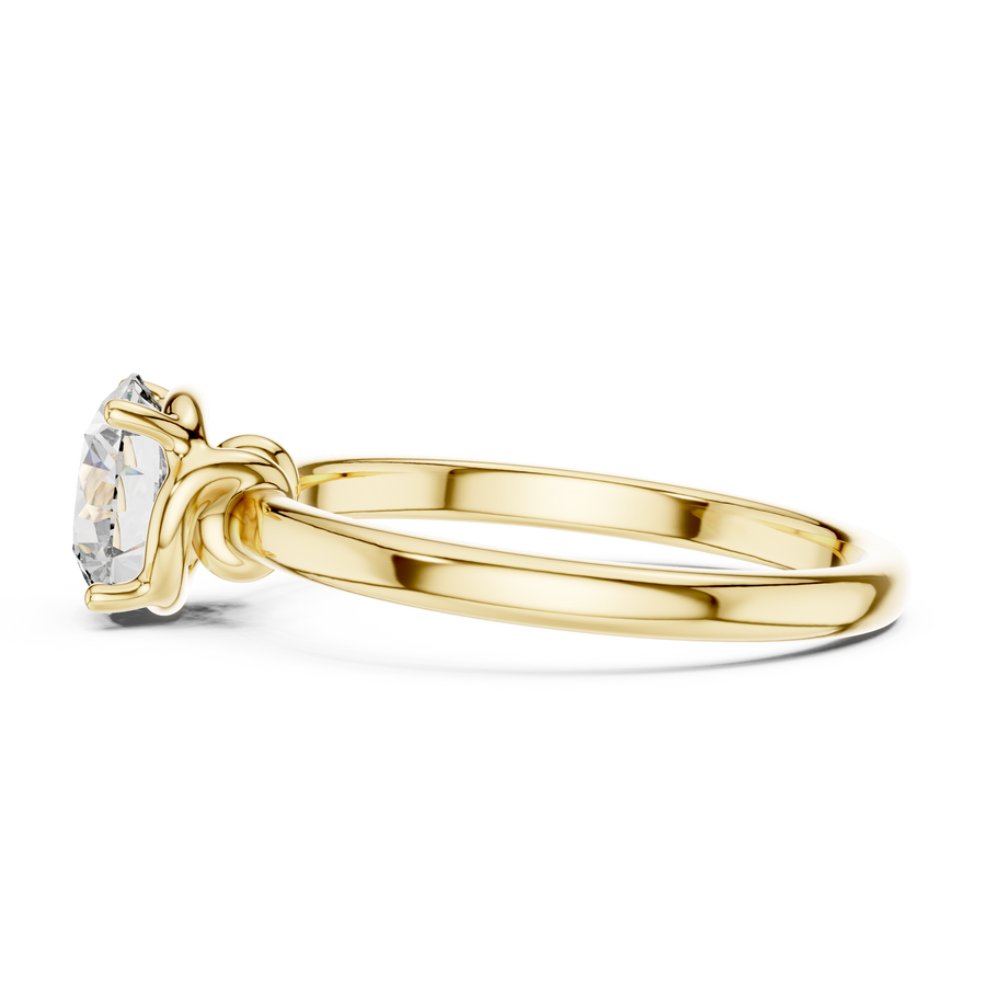 Lysandra 6.5 mm Diamond Ring