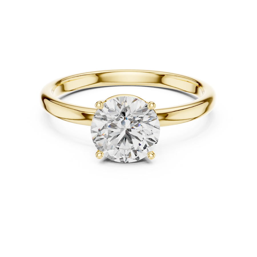 Lysandra 6.5 mm Diamond Ring