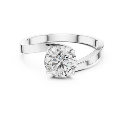 Elowyn 6.5 mm Diamond Ring