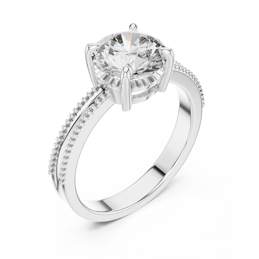 Ophelia 8.25 mm Diamond Ring