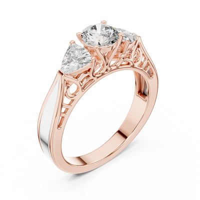 Cressida 5 mm Diamond Ring