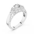 Cressida 5 mm Diamond Ring
