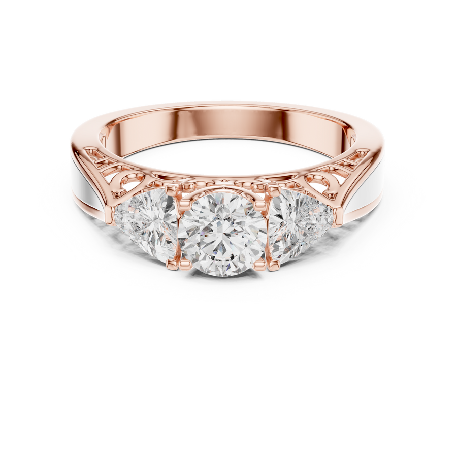 Cressida 5 mm Diamond Ring