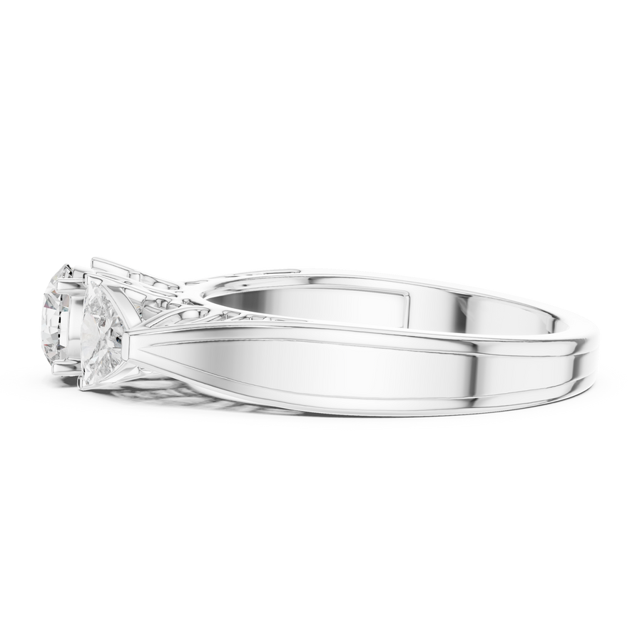 Cressida 5 mm Diamond Ring