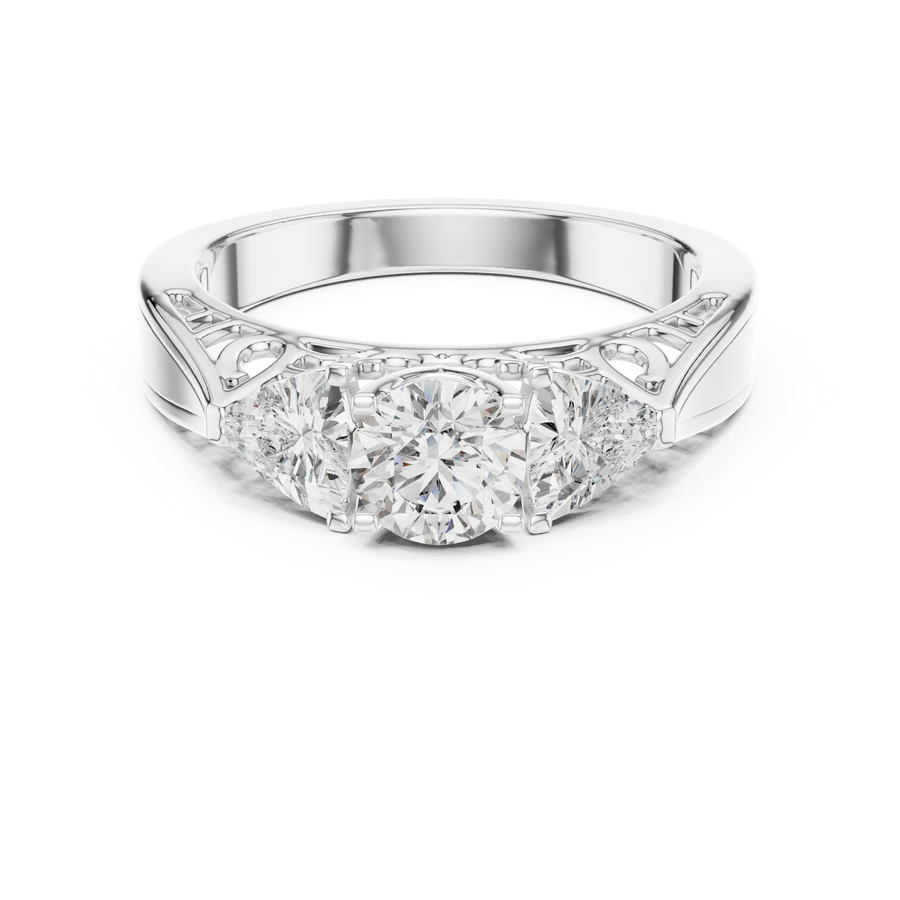 Cressida 5 mm Diamond Ring