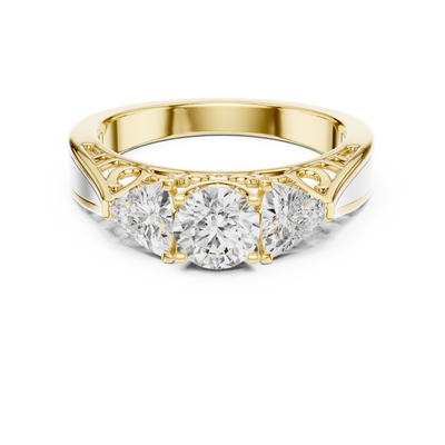 Cressida 5 mm Diamond Ring