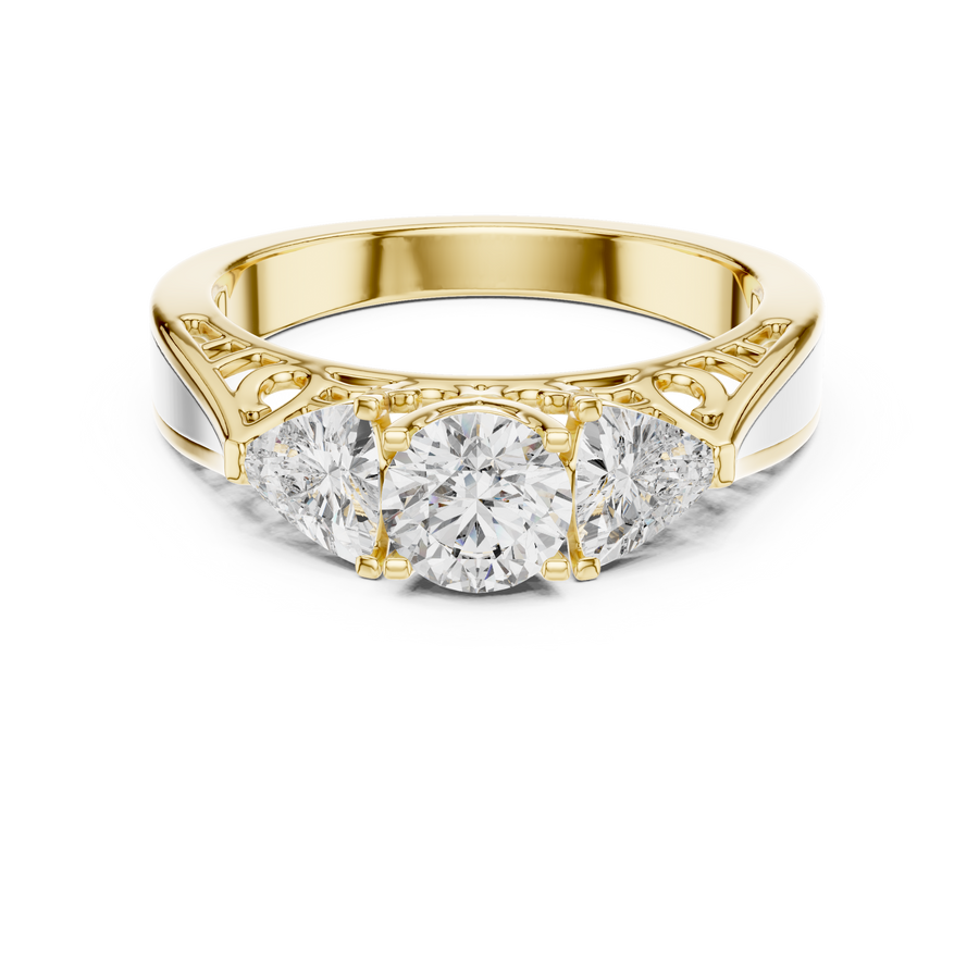 Cressida 5 mm Diamond Ring