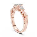 Anneliese 6 mm Oval & Pear Diamond Ring