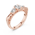 Anneliese 6 mm Oval & Pear Diamond Ring