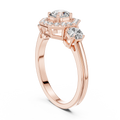 Genevieve 4.50 mm Diamond Ring