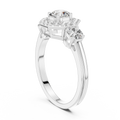 Genevieve 4.50 mm Diamond Ring