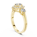 Genevieve 4.50 mm Diamond Ring