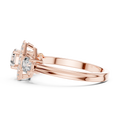 Genevieve 4.50 mm Diamond Ring
