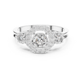 Genevieve 4.50 mm Diamond Ring