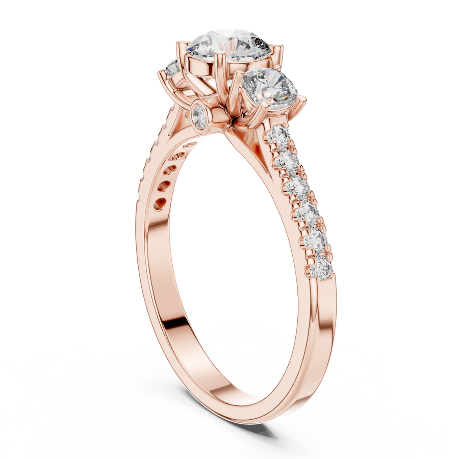 Seraphiel 5 mm Diamond Ring