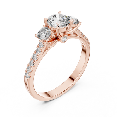 Seraphiel 5 mm Diamond Ring