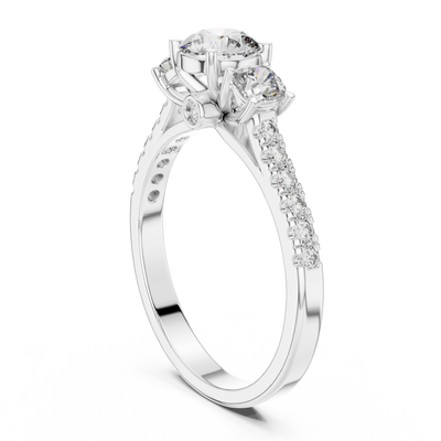 Seraphiel 5 mm Diamond Ring
