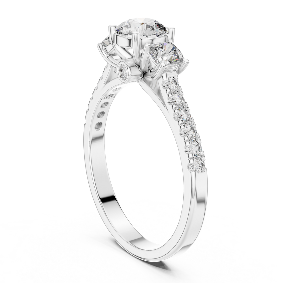Seraphiel 5 mm Diamond Ring