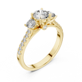 Seraphiel 5 mm Diamond Ring