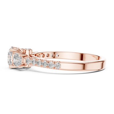 Seraphiel 5 mm Diamond Ring