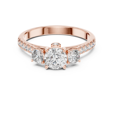 Seraphiel 5 mm Diamond Ring