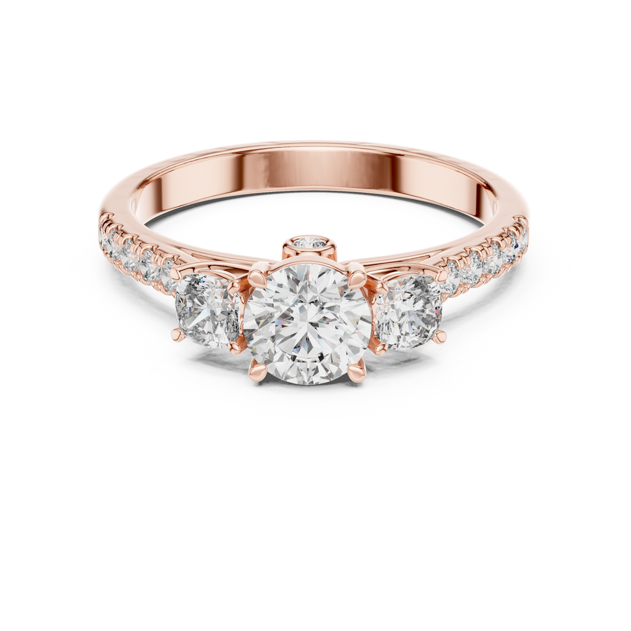 Seraphiel 5 mm Diamond Ring