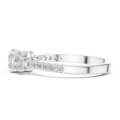 Seraphiel 5 mm Diamond Ring