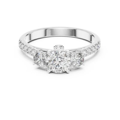 Seraphiel 5 mm Diamond Ring