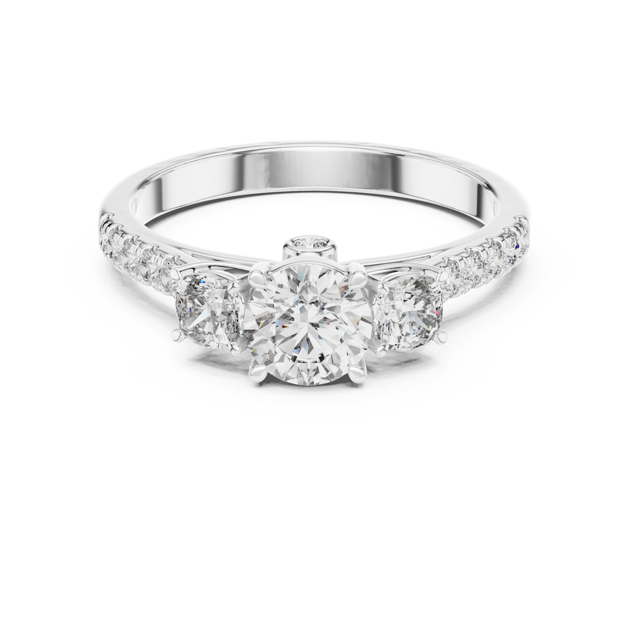 Seraphiel 5 mm Diamond Ring