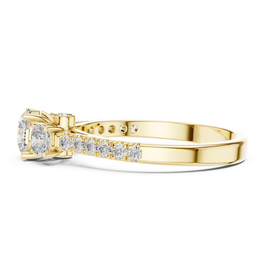 Seraphiel 5 mm Diamond Ring