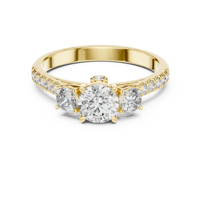 Seraphiel 5 mm Diamond Ring