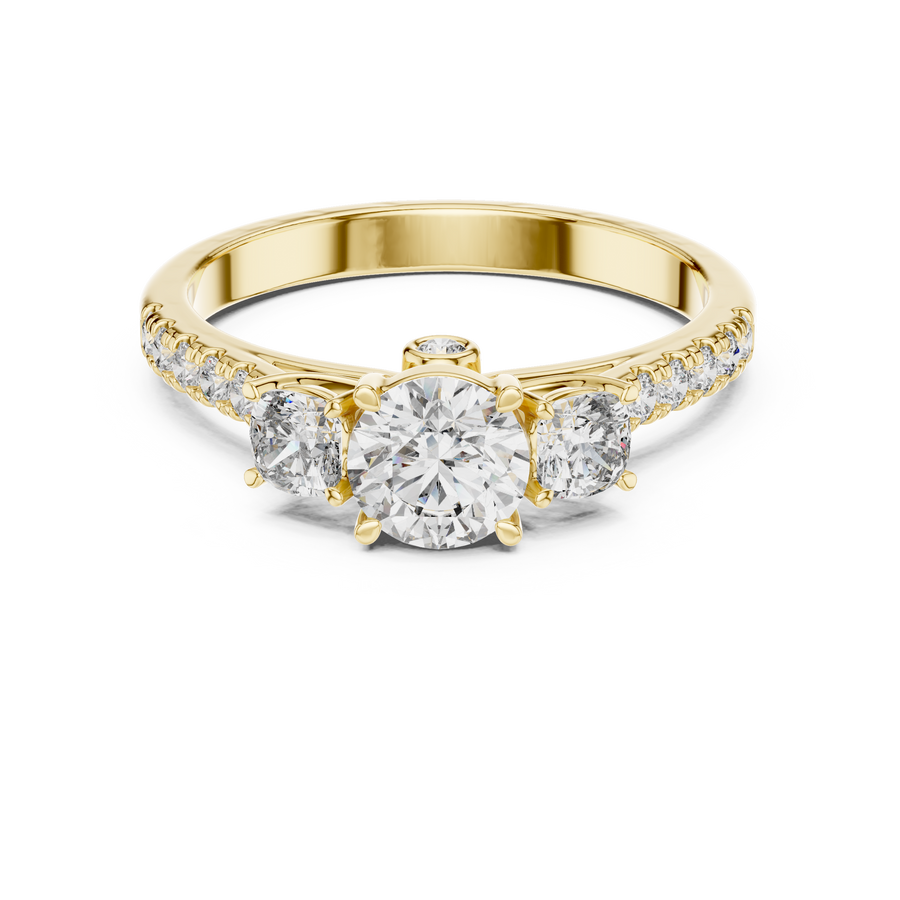 Seraphiel 5 mm Diamond Ring