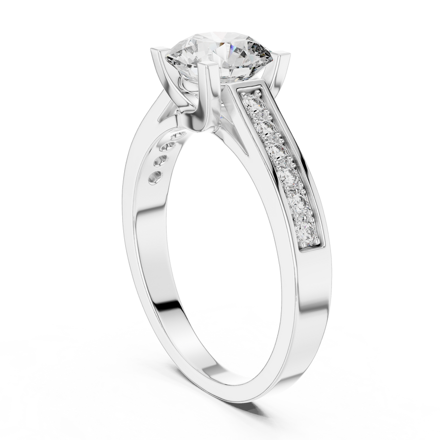 Elsinore 6.5 mm Diamond Ring