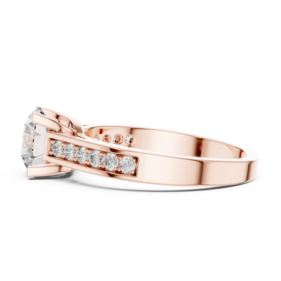 Elsinore 6.5 mm Diamond Ring