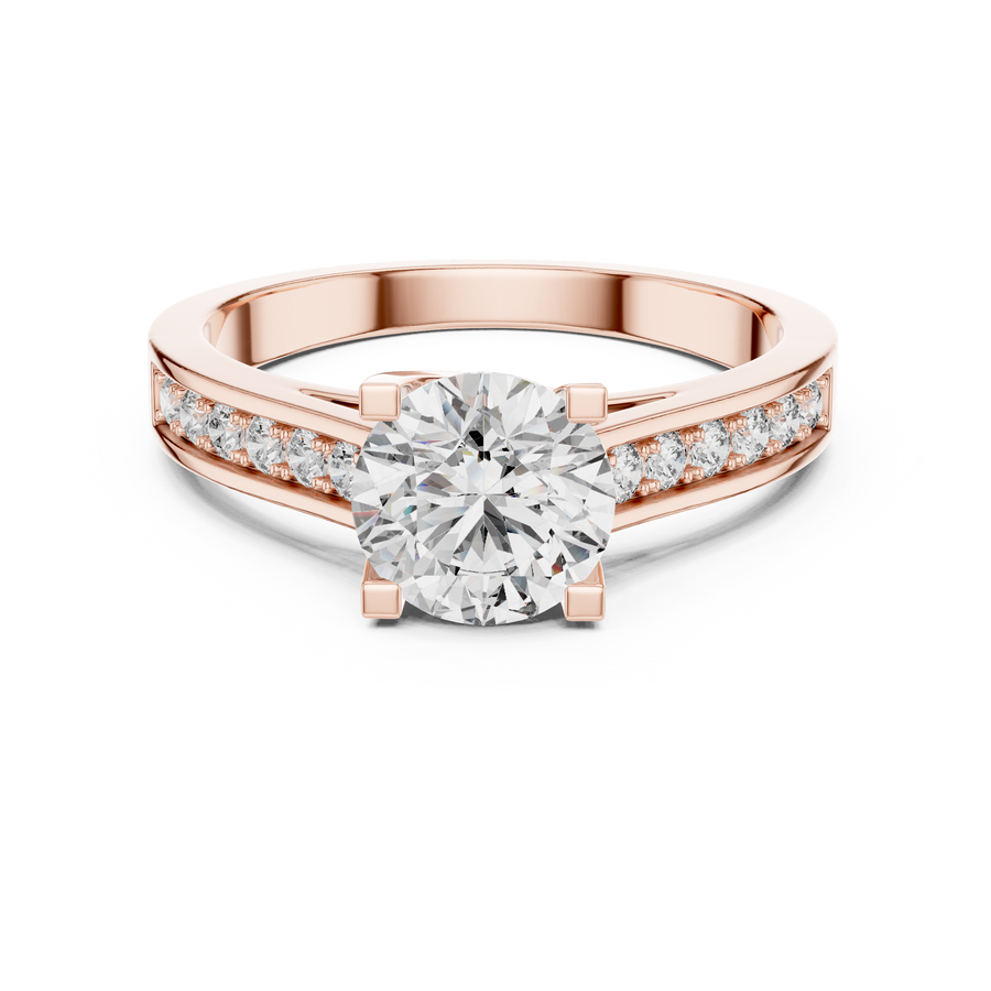 Elsinore 6.5 mm Diamond Ring