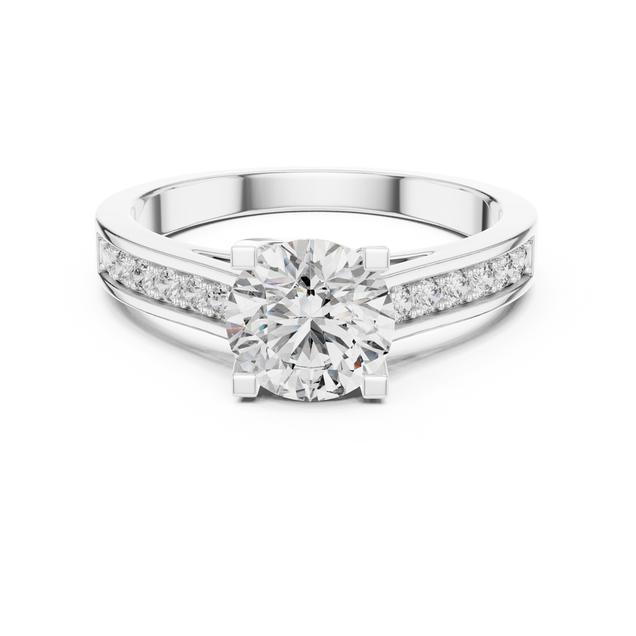 Elsinore 6.5 mm Diamond Ring