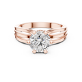 Valerisse 6.5 mm Diamond Ring