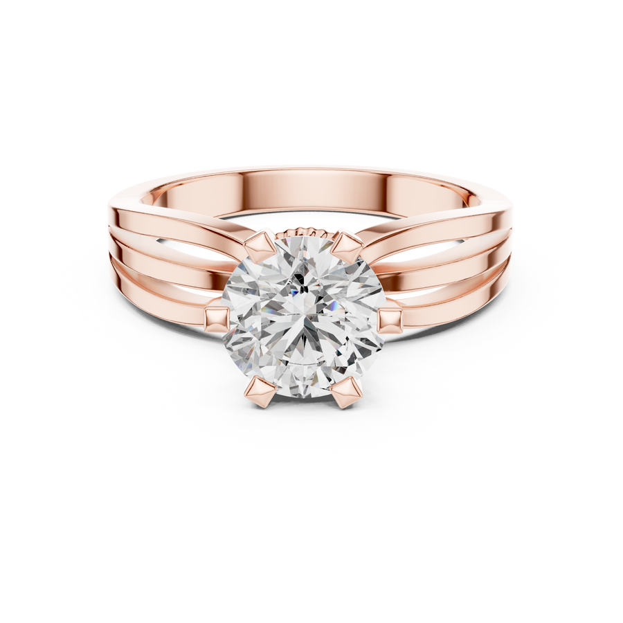Valerisse 6.5 mm Diamond Ring
