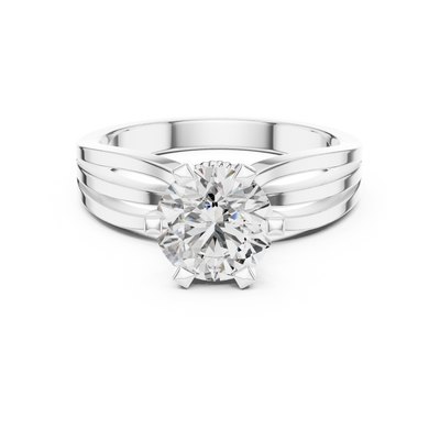 Valerisse 6.5 mm Diamond Ring