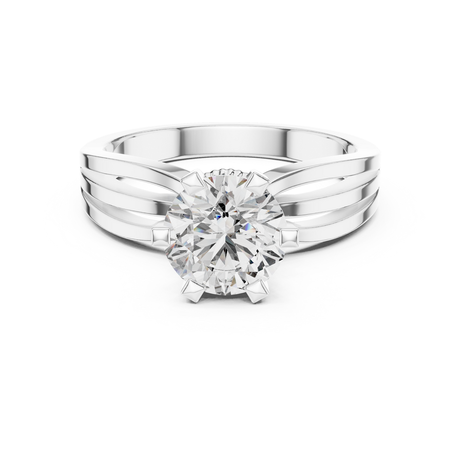 Valerisse 6.5 mm Diamond Ring