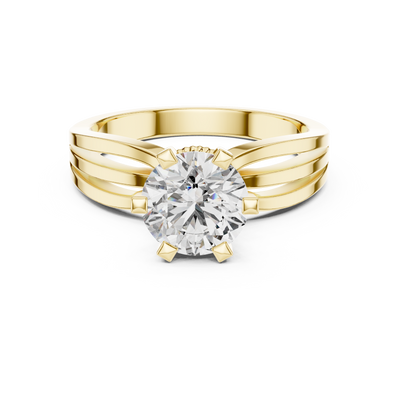 Valerisse 6.5 mm Diamond Ring
