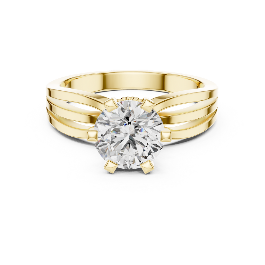 Valerisse 6.5 mm Diamond Ring