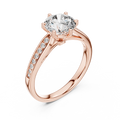 Elsinara 6.5 mm Diamond Ring