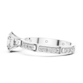 Rosavelle 6.5 mm Diamond Ring