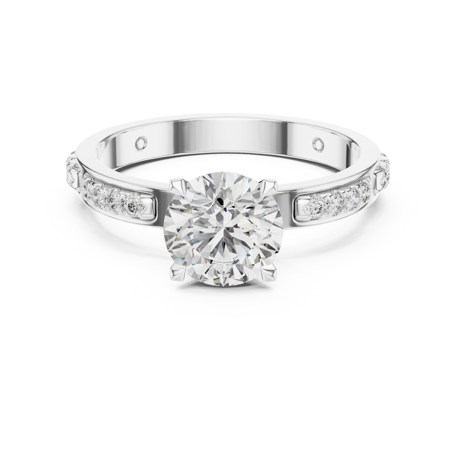 Rosavelle 6.5 mm Diamond Ring
