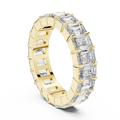 Virellia Emerald-Cut Diamond Eternity Ring