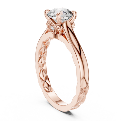 Neravelle 6.5 mm Diamond Ring