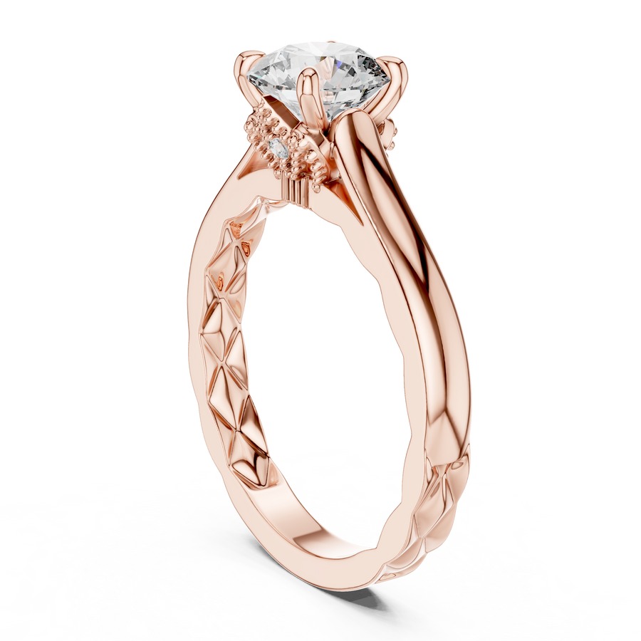Neravelle 6.5 mm Diamond Ring