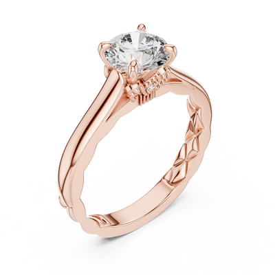 Neravelle 6.5 mm Diamond Ring